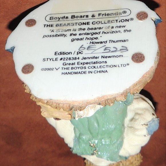 Jennifer Newmom Great Expectatations - Boyds Bears & Friends - Picture 9 of 9